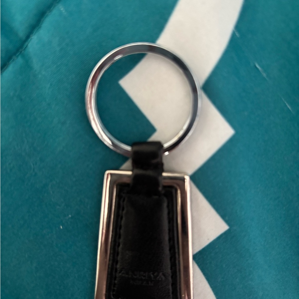 Black Leather Key Holder